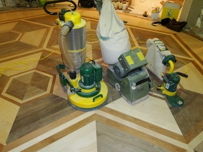 Оборудование, которое мы применяем Шлифовальные машины компании Паркет-Промакс